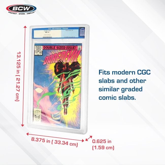 Graded Slab Bumpers - Comic - Translucent