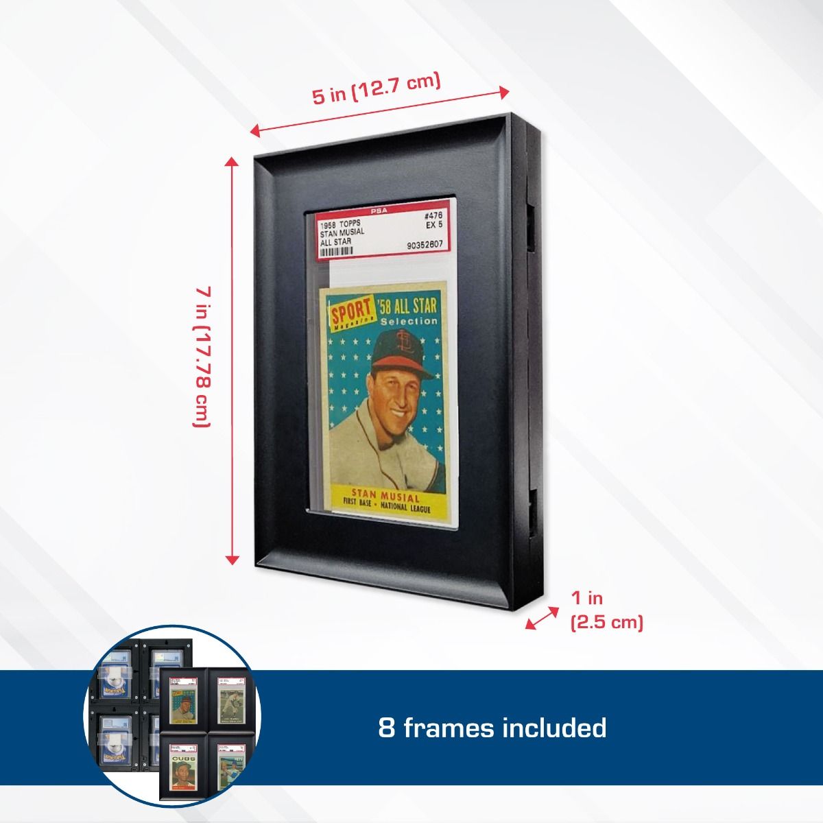 INTERLOCKING CARD FRAME-GRADED