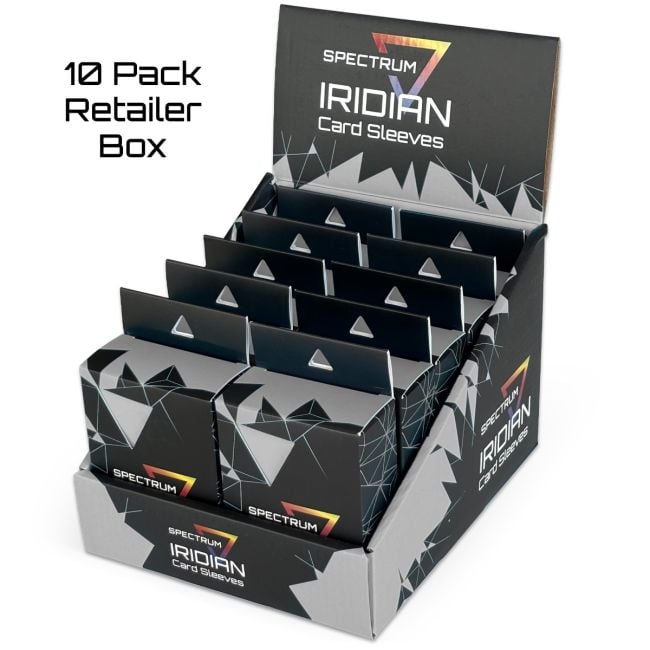 IRIDIAN MATTE SLEEVES - SILVER