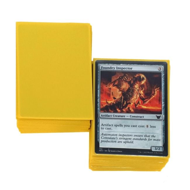 IRIDIAN MATTE SLEEVES - YELLOW