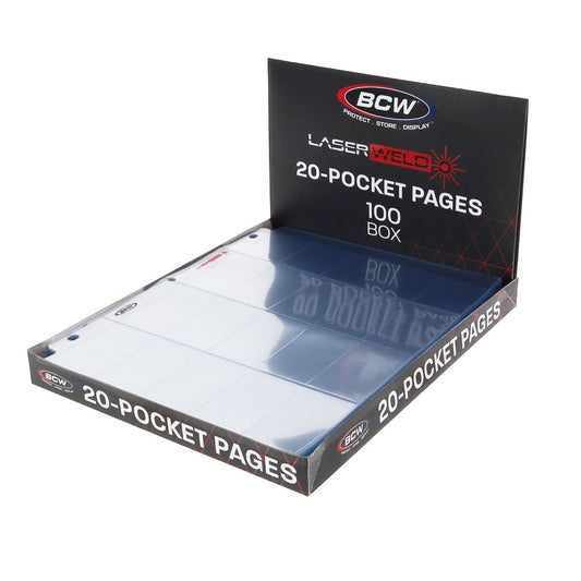 LaserWeld® 20-Pocket Tobacco Page (100 CT. Box)