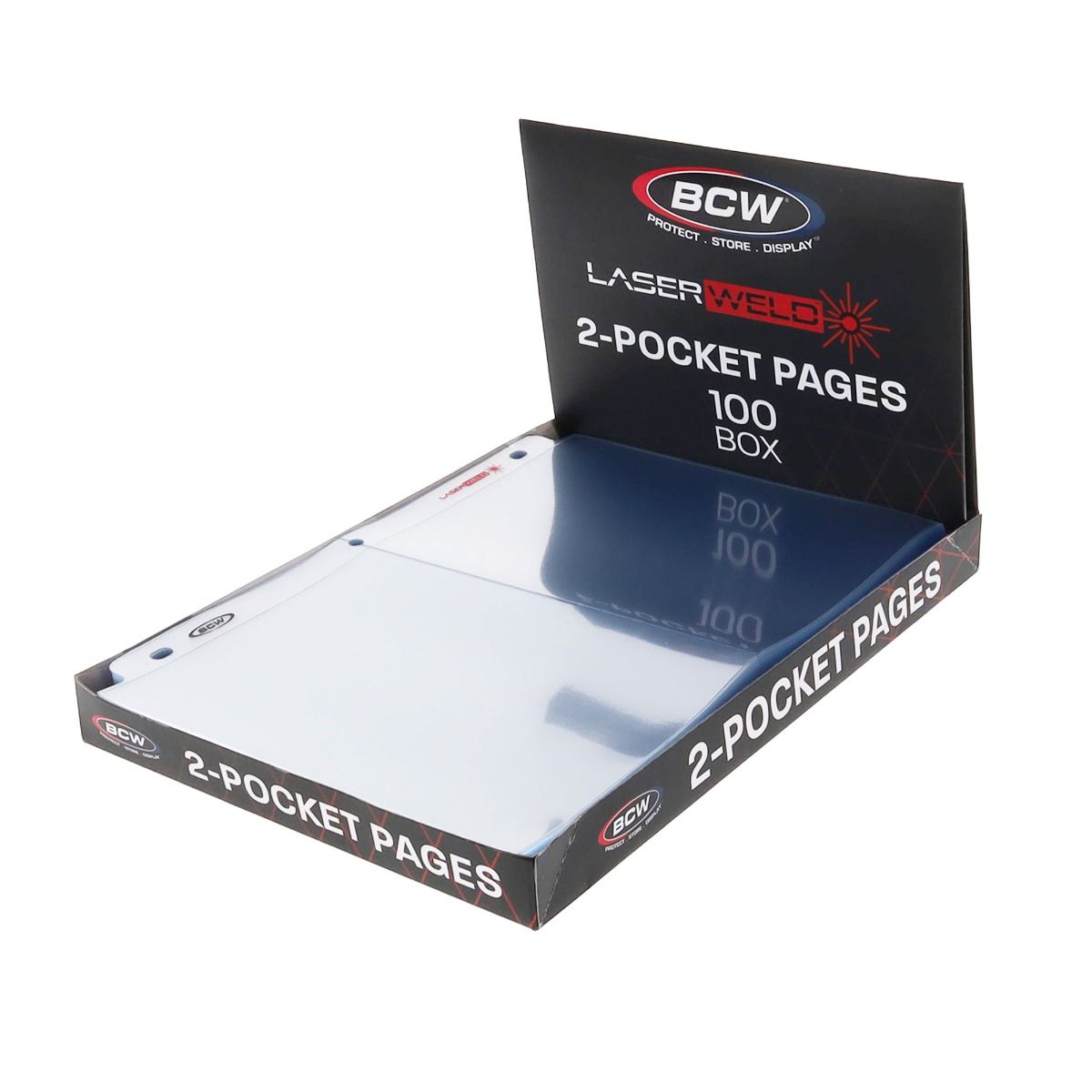 LaserWeld® 2-Pocket Photo Page (100 CT. Box)