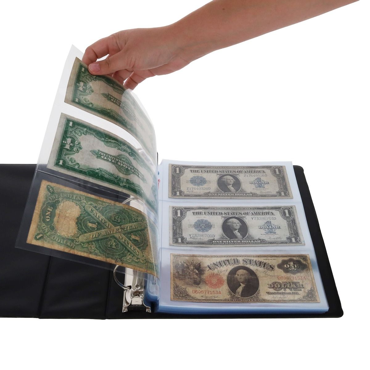 LaserWeld® 3-Pocket Currency Page (100 CT. Box)