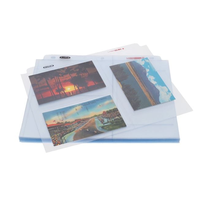 LaserWeld® 3-Pocket Photo Page (50 CT. Pack)