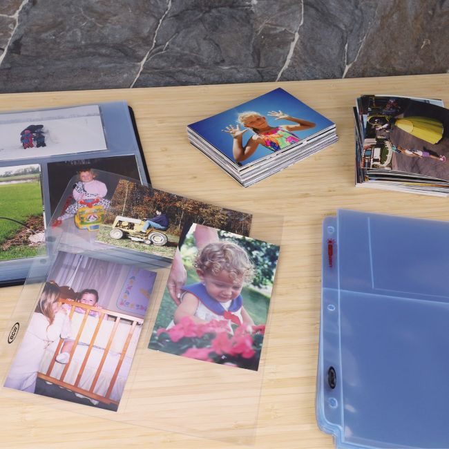 LaserWeld® 3-Pocket Photo Page (100 CT. Box)