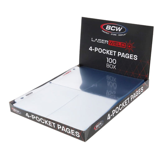 LaserWeld® 4-Pocket Photo Page (100 CT. Box)