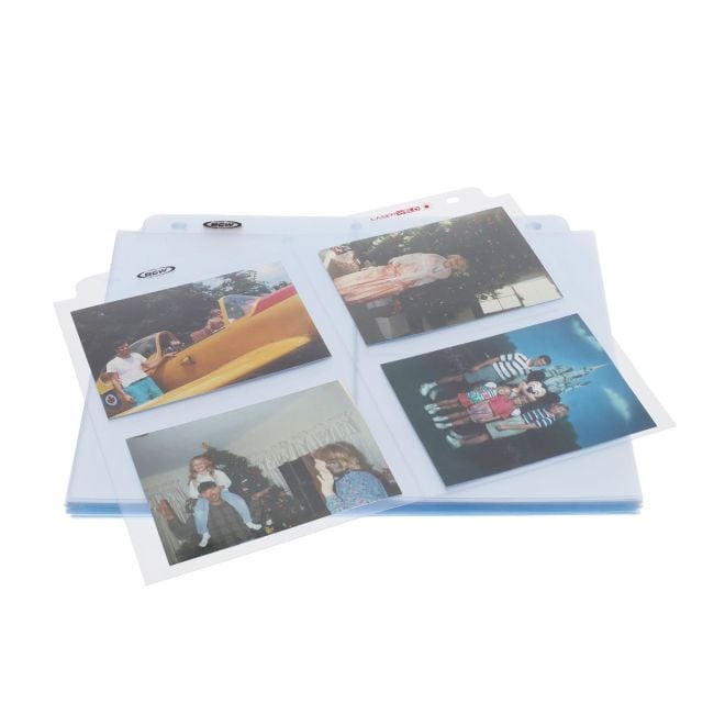 LaserWeld® 4-Pocket Photo Page (50 CT. Pack)