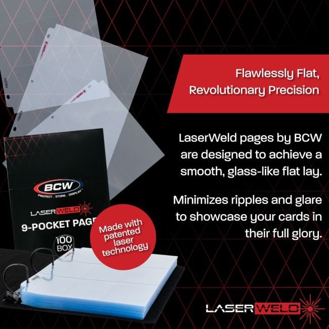 LASERWELD 9 POCKET PAGE - 50 CT PACK