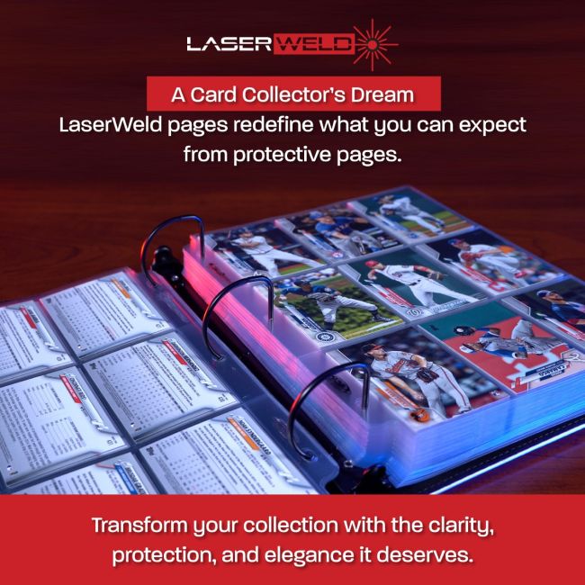 LASERWELD 9 POCKET PAGE - 50 CT PACK