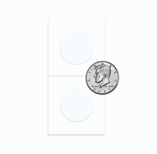 PAPER FLIPS 2X2 - HALF DOLLAR - BULK