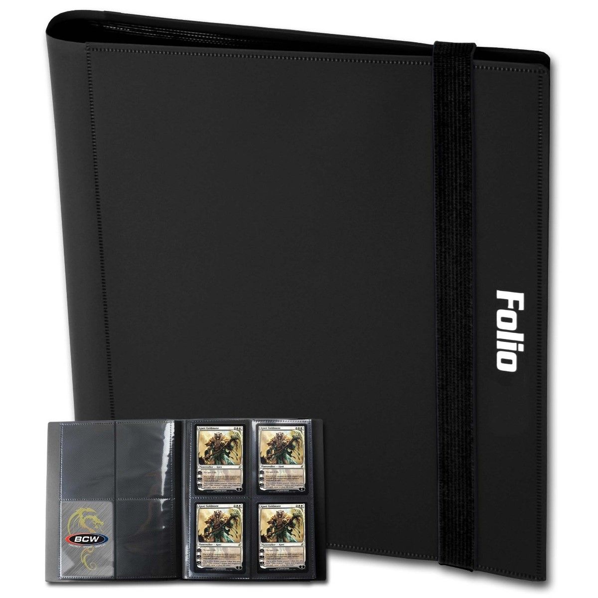 FOLIO 4-POCKET - BLACK