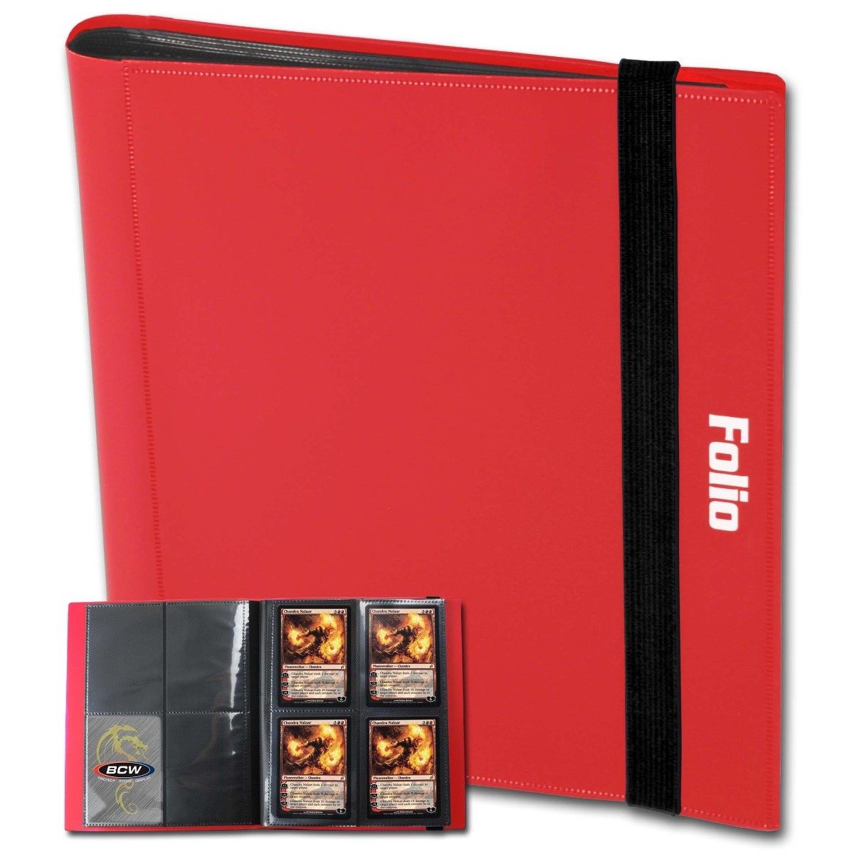 FOLIO 4-POCKET - RED