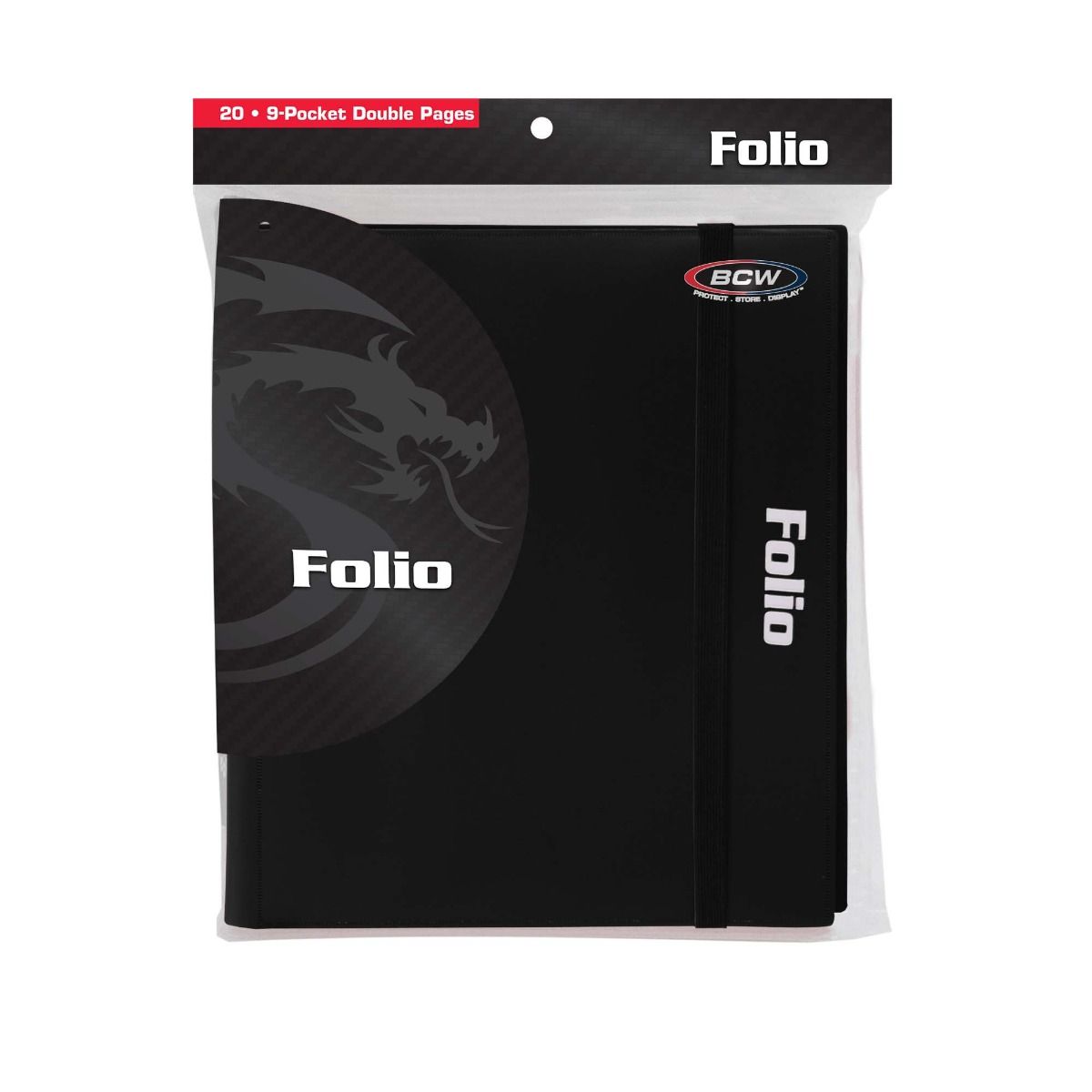 FOLIO 9-POCKET - BLACK