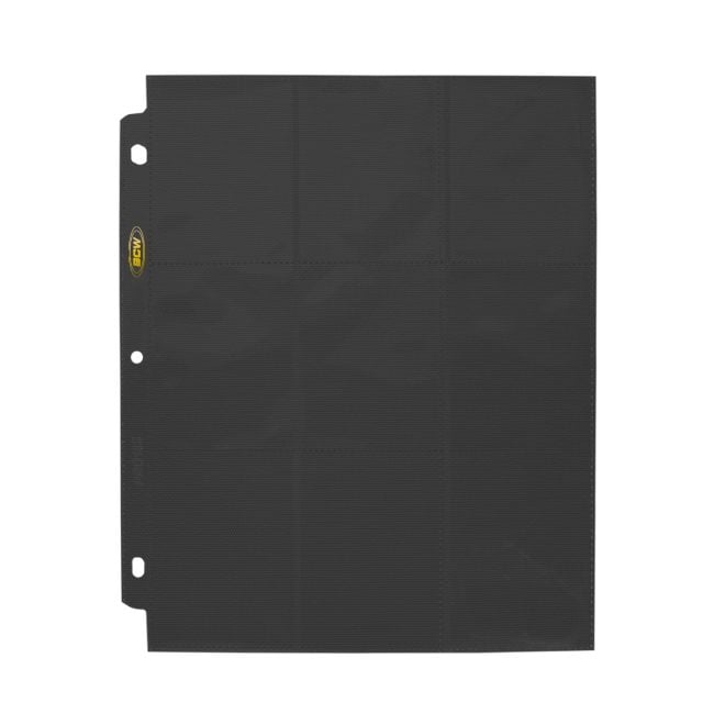 SIDE LOADING 18-POCKET PRO PAGES - BLACK