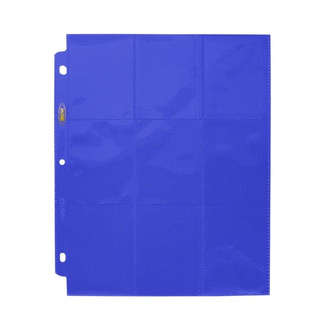 SIDE LOADING 18-POCKET PRO PAGES - BLUE