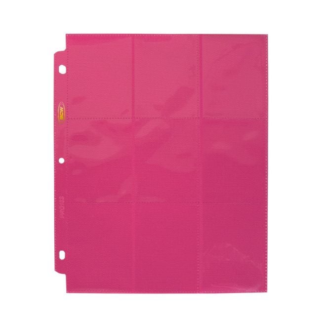 SIDE LOADING 18-POCKET PRO PAGES - PINK
