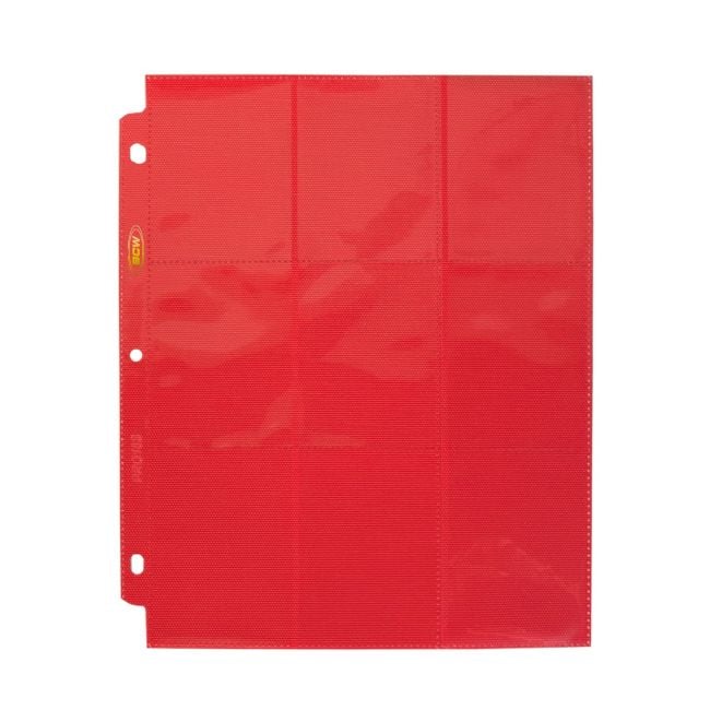 SIDE LOADING 18-POCKET PRO PAGES - RED