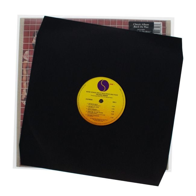 PAPER RECORD INNER SLEEVES 12 INCH-CUT CORNERS-BLACK