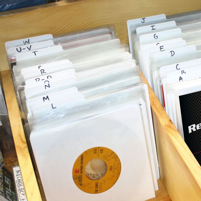 45 RPM RECORD DIVIDERS