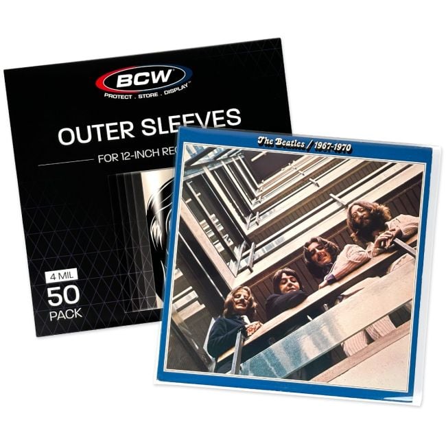 RECORD SLEEVES - 12 3/4 X 13 -50ct