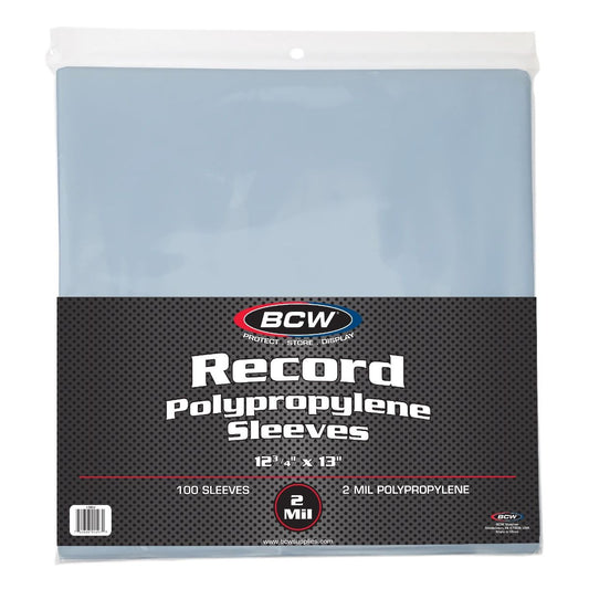 RECORD SLEEVES - 12 3/4 X 13 - 100ct