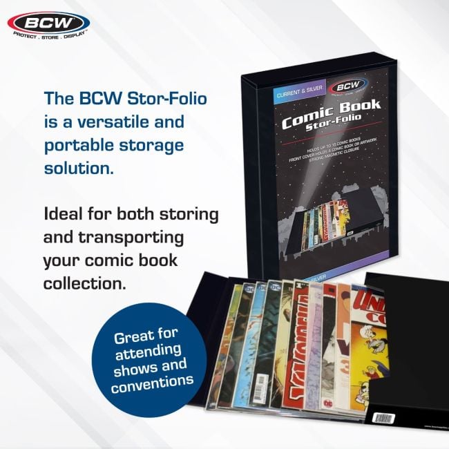 COMIC BOOK STOR-FOLIO - ART - POW