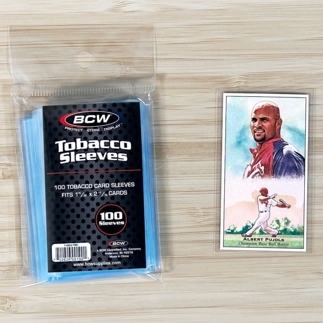 TOBACCO CARD SLEEVES