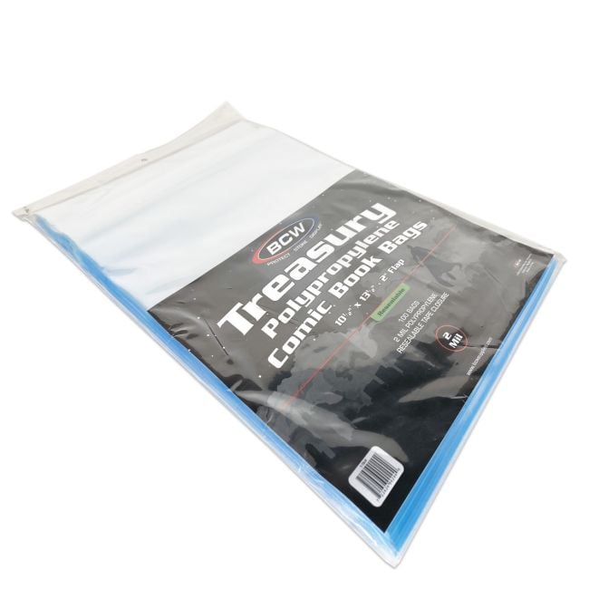 RESEALABLE TREASURY BAGS - 10 1/2 X 13 1/2