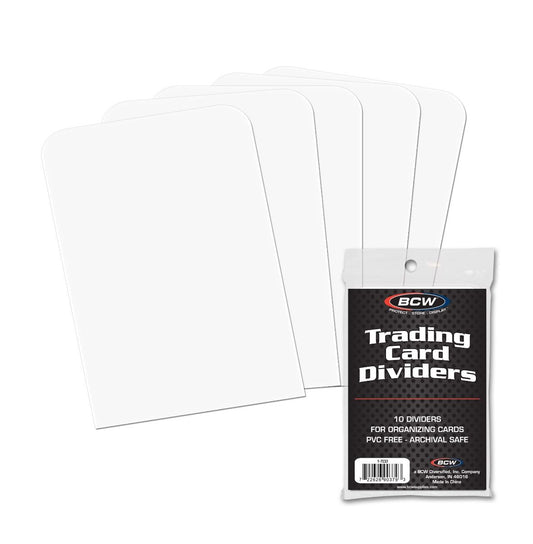 TRADING CARD DIVIDERS