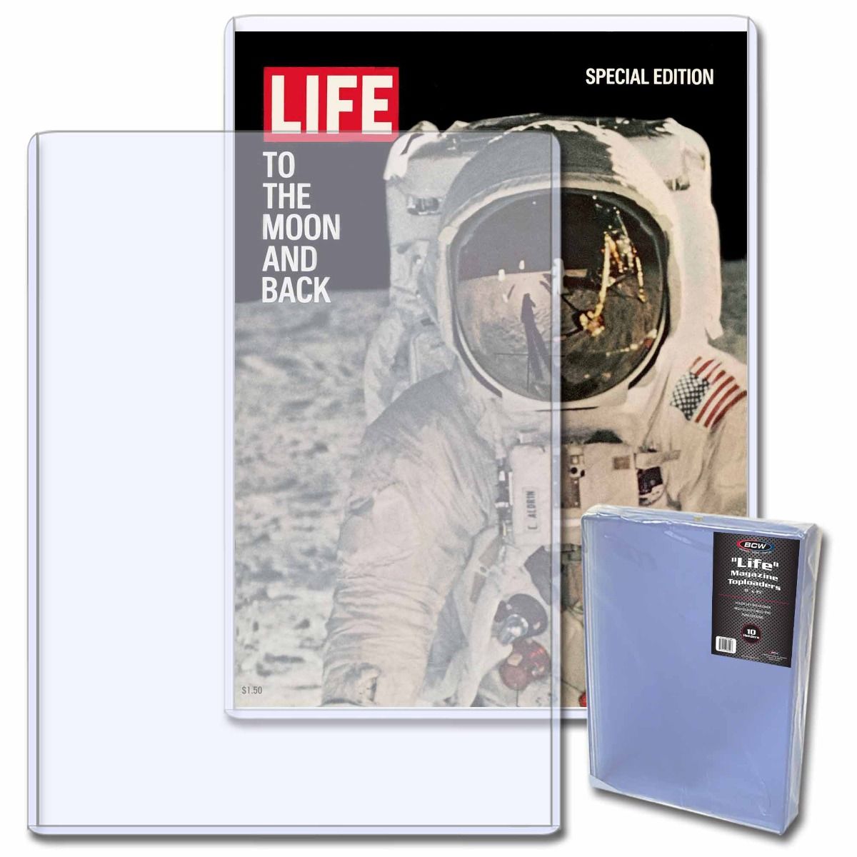 TOPLOAD HOLDER - 11 X 15 X 7MM - LIFE MAGAZINE