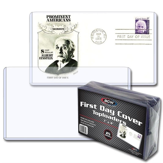 TOPLOAD HOLDER - 7 X 4 1/16 - FIRST DAY COVER