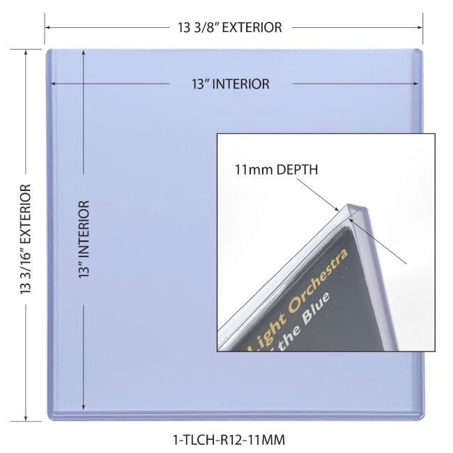 RECORD TOPLOAD HOLDER 13.5X12 15/16 X 11MM