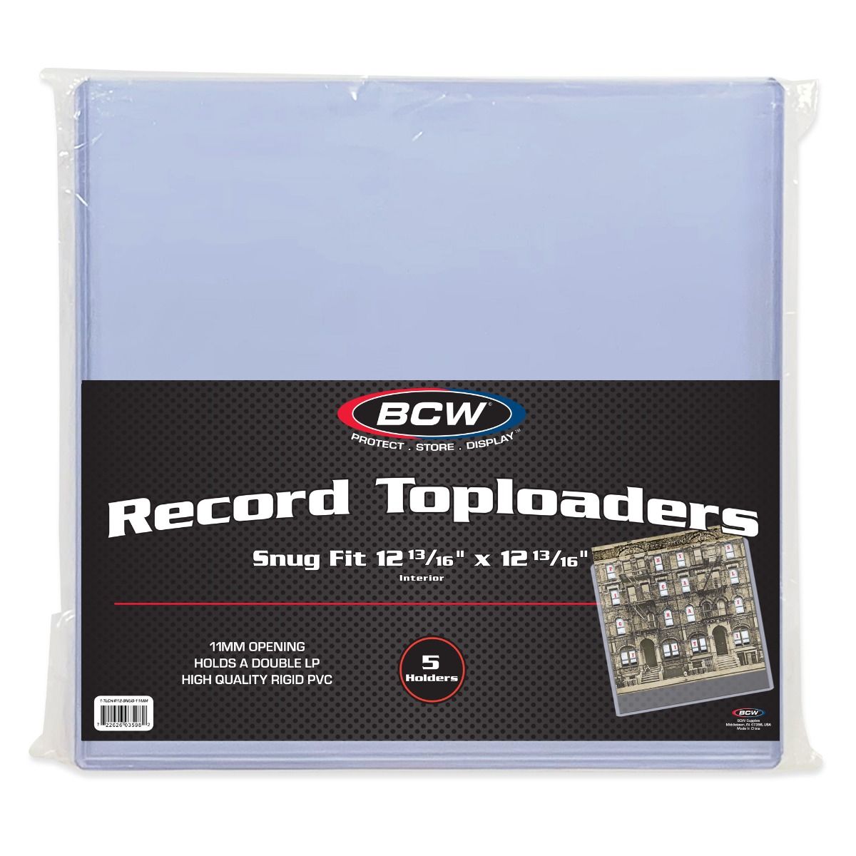 RECORD TOPLOAD HOLDER 13.5 X 13.125 X 11MM