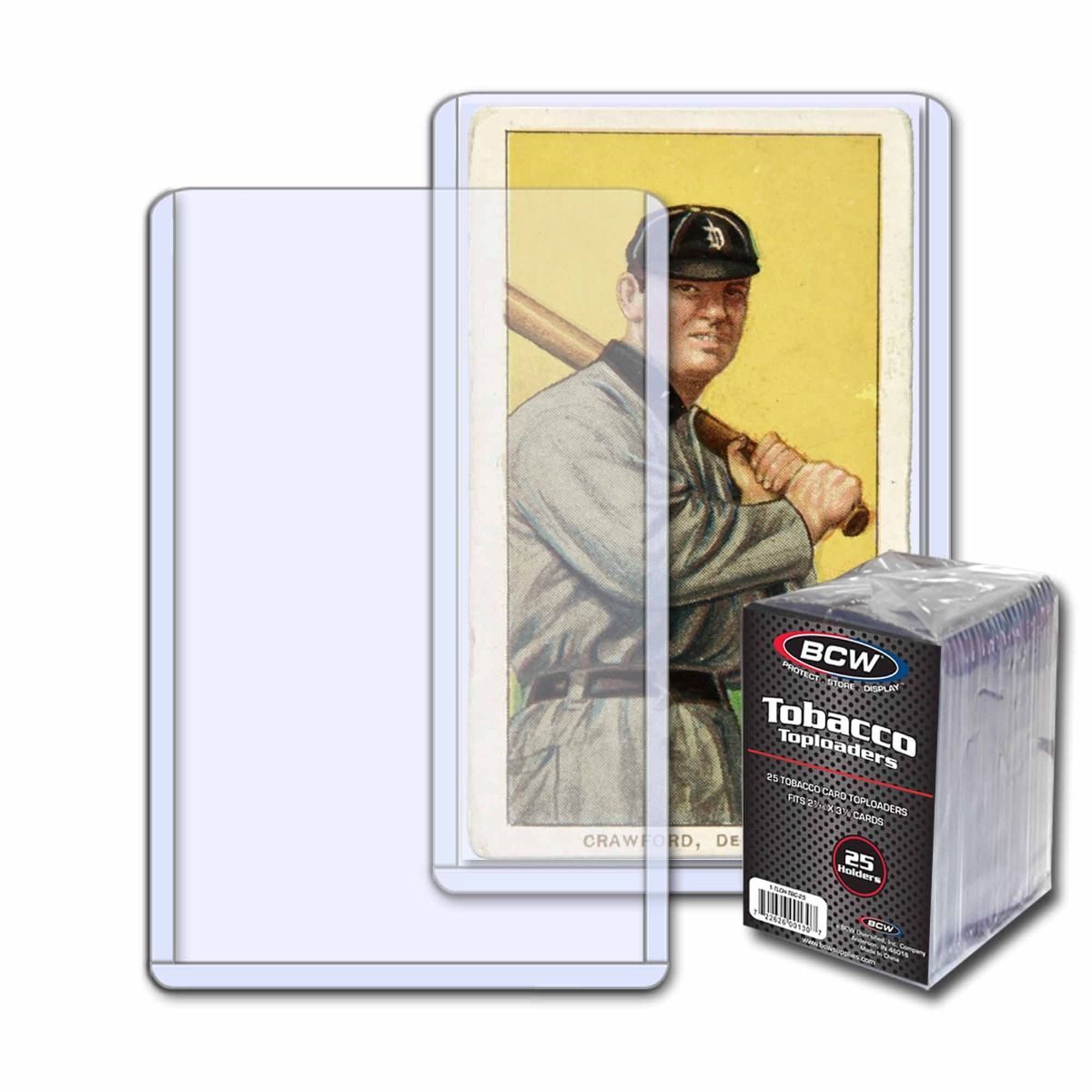 TOPLOAD HOLDER - 2 1/16 X 3 1/8 - TOBACCO CARD