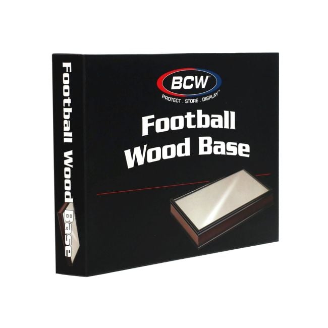 WOOD BASE FOR FOOTBALL HOLDER