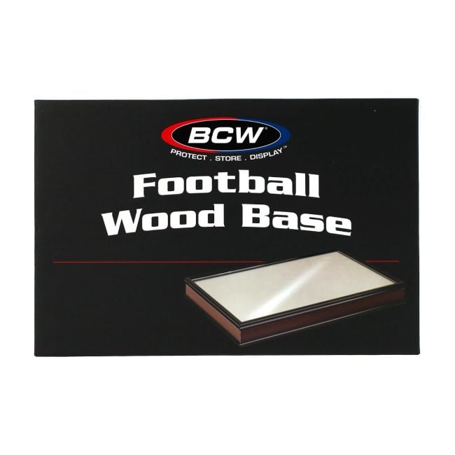 WOOD BASE FOR FOOTBALL HOLDER