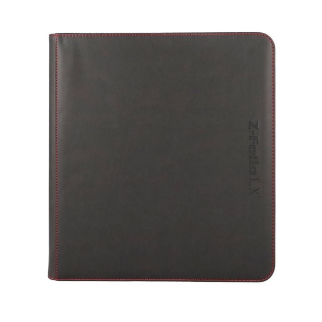 ZIPPER FOLIO 12-POCKET - LX - BLACK