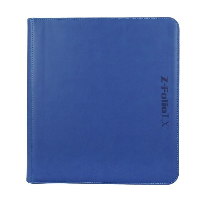 ZIPPER FOLIO 12-POCKET - LX - BLUE