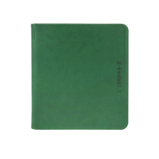 ZIPPER FOLIO 12-POCKET - LX - GREEN