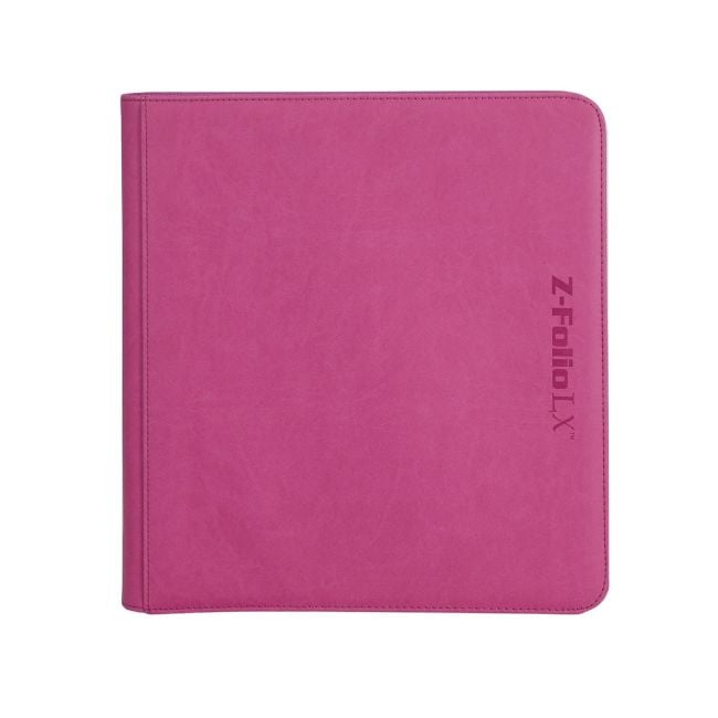 ZIPPER FOLIO 12-POCKET - LX - PINK