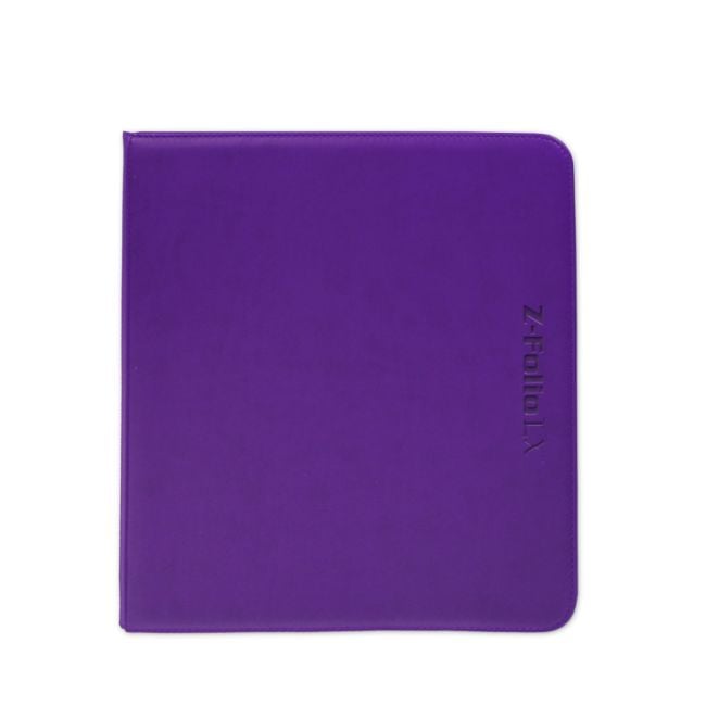 ZIPPER FOLIO 12-POCKET - LX - PURPLE