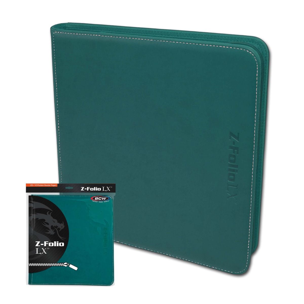 ZIPPER FOLIO 12-POCKET - LX - TEAL