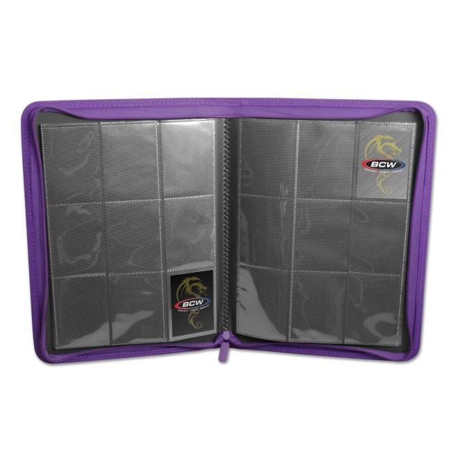 Z-FOLIO 9-POCKET LX - PURPLE