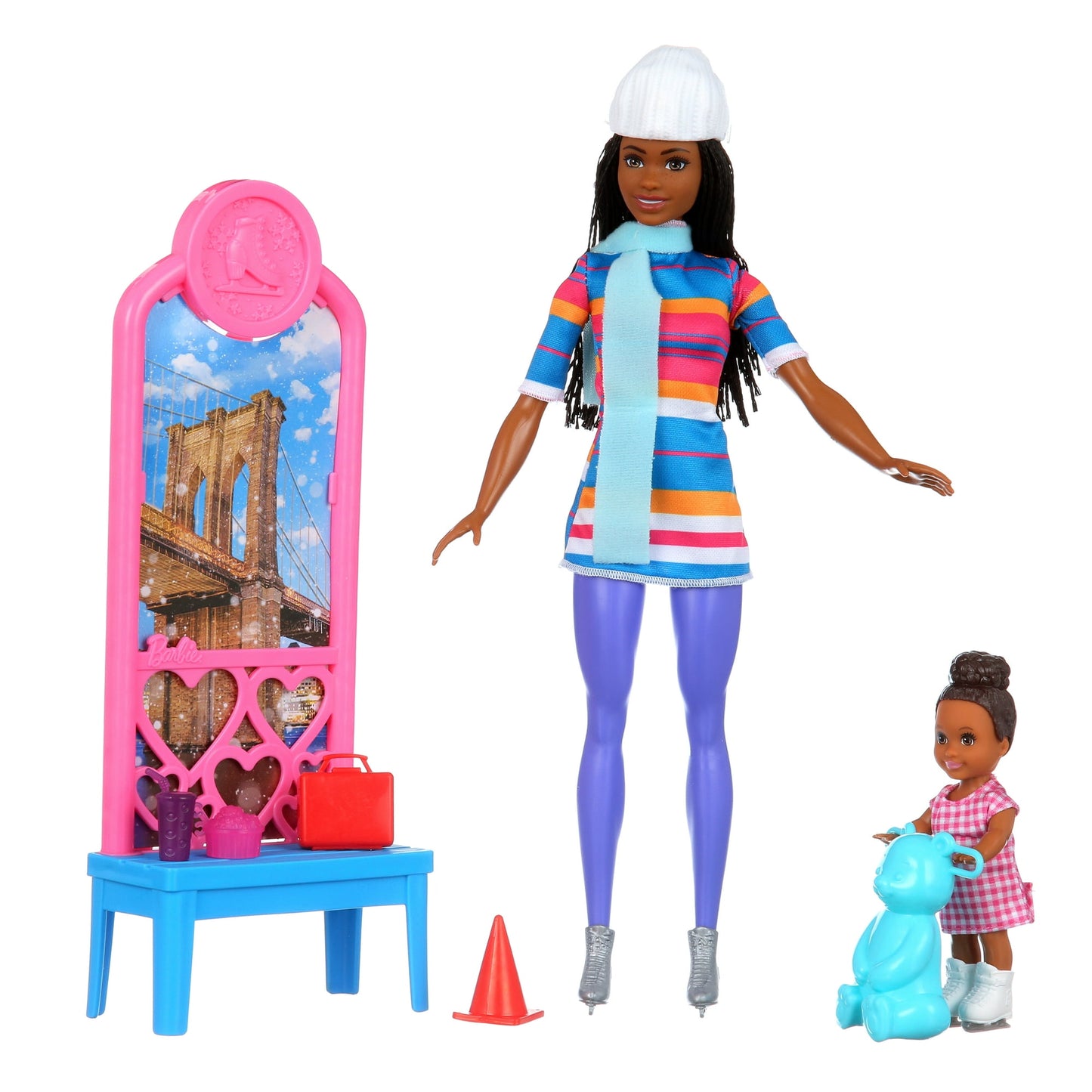 Barbie "Brooklyn" Roberts Ice Skating Playset