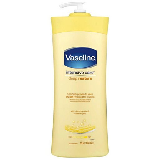 Vaseline Intensive Care Deep Restore Dry Skin 750ml/24.51 Oz