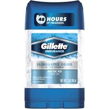 2 X Gillette Endurance Antiperspirant Clear Gel 70ml Arctic Ice