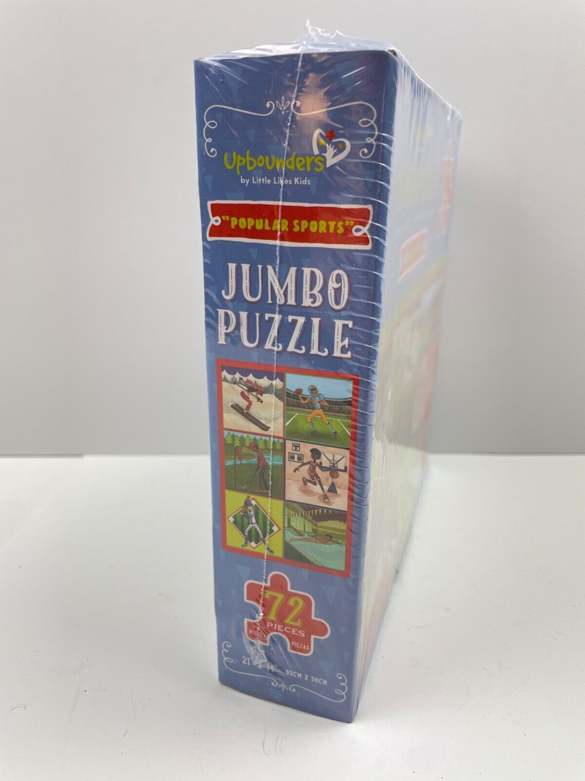 Upbounders by Little Likes Kids Popular Sports Kids Jumbo Jigsaw Puzzle - 72pcs