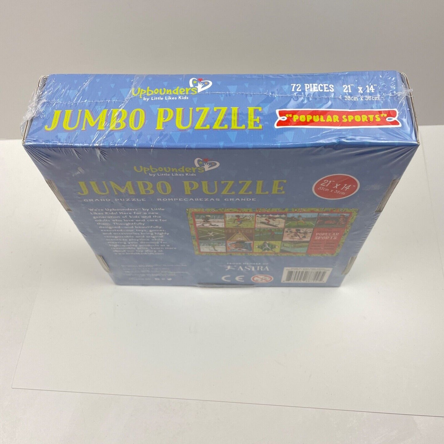 Upbounders by Little Likes Kids Popular Sports Kids Jumbo Jigsaw Puzzle - 72pcs