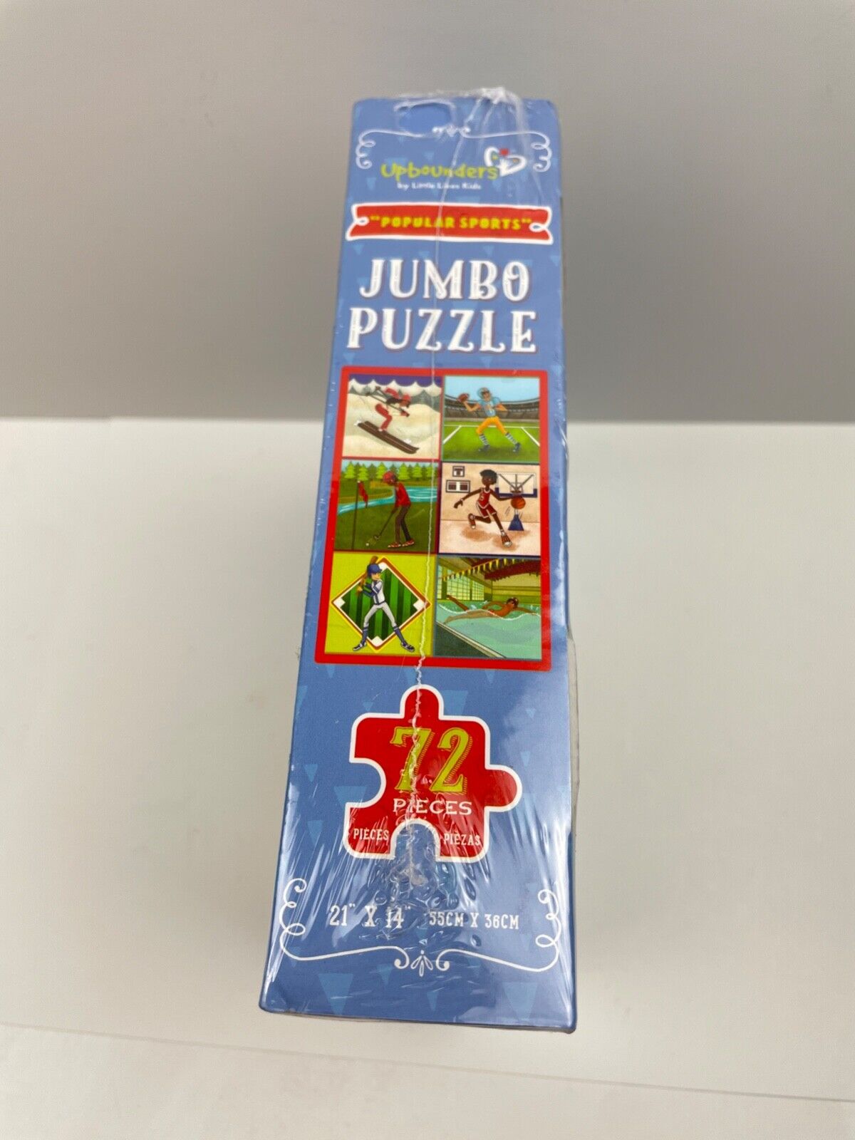 Upbounders by Little Likes Kids Popular Sports Kids Jumbo Jigsaw Puzzle - 72pcs