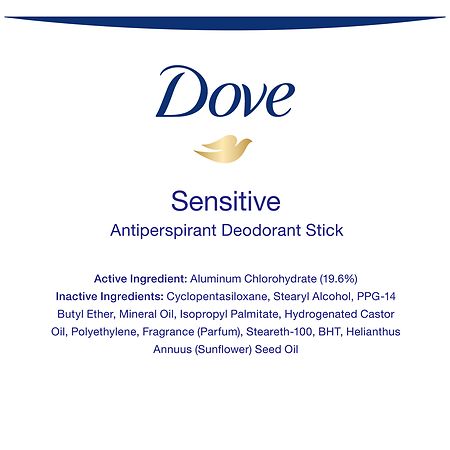 Antiperspirant Deodorant Stick, Sensitive Skin Sensitive Skin 2.6oz